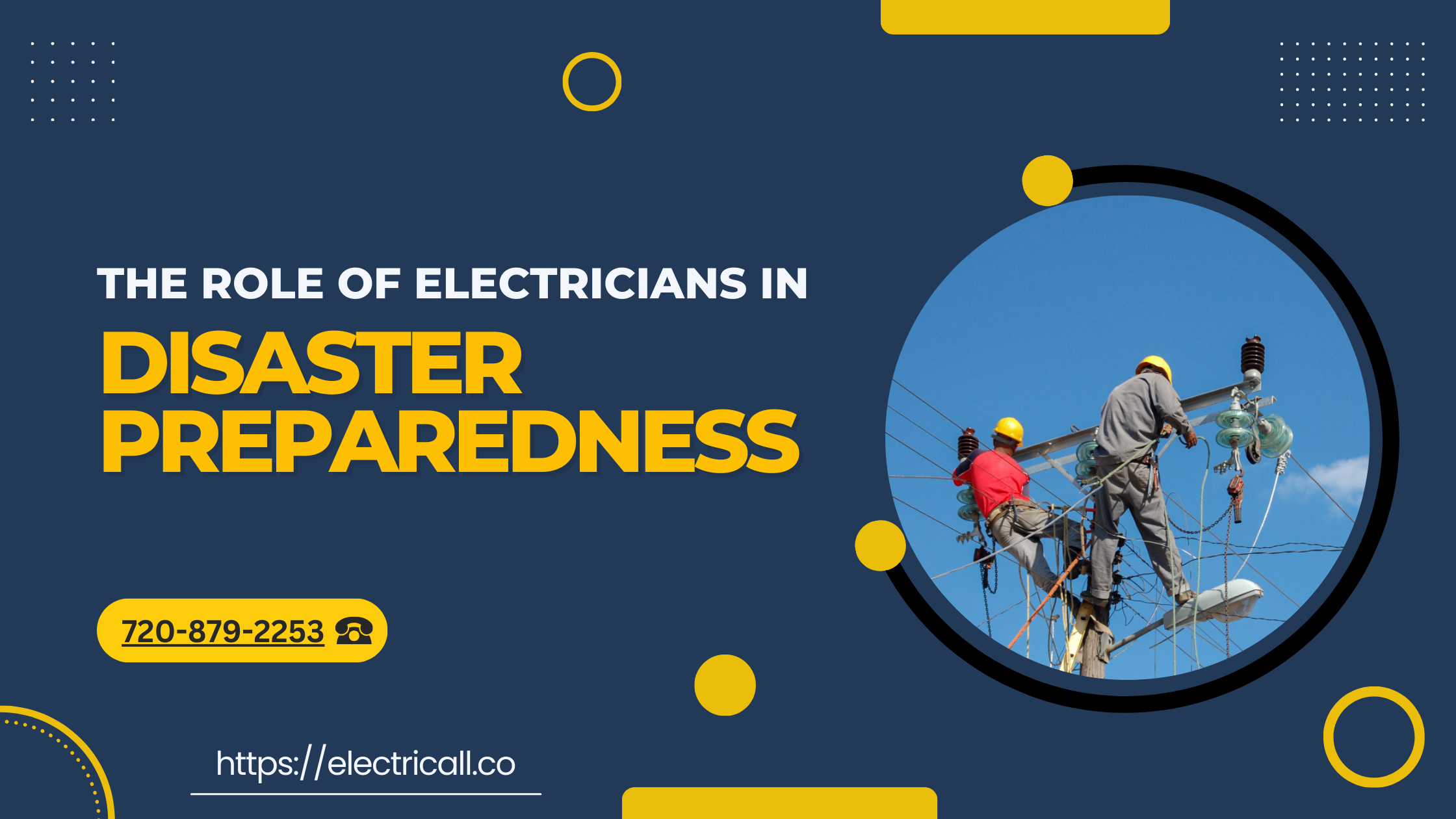 The Role Of Electricians In Disaster Preparedness - Electricall