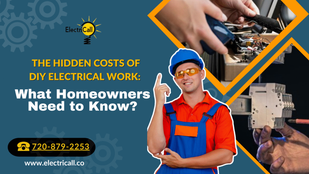 Arvada electrician repairing unsafe DIY electrical wiring and ensuring home electrical safety compliance