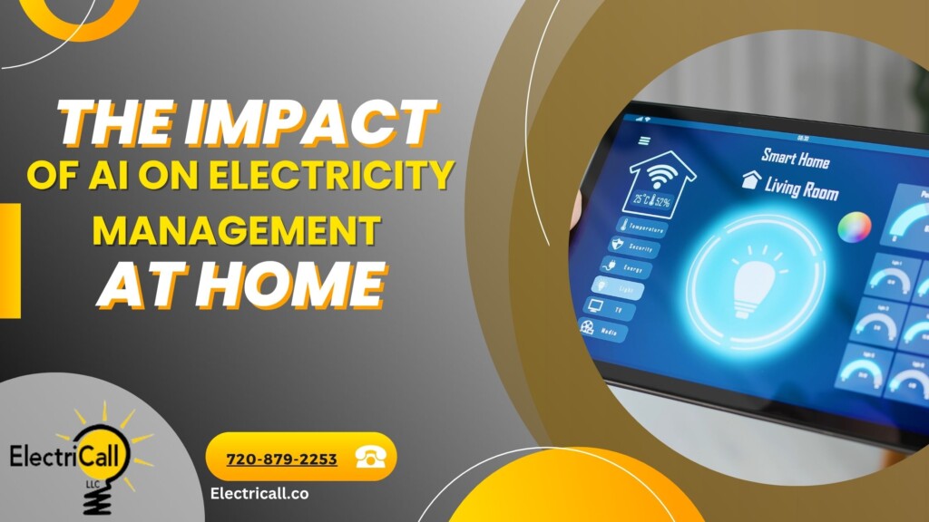 AI-powered smart home energy management system — ElectriCall electrical services Denver CO.
