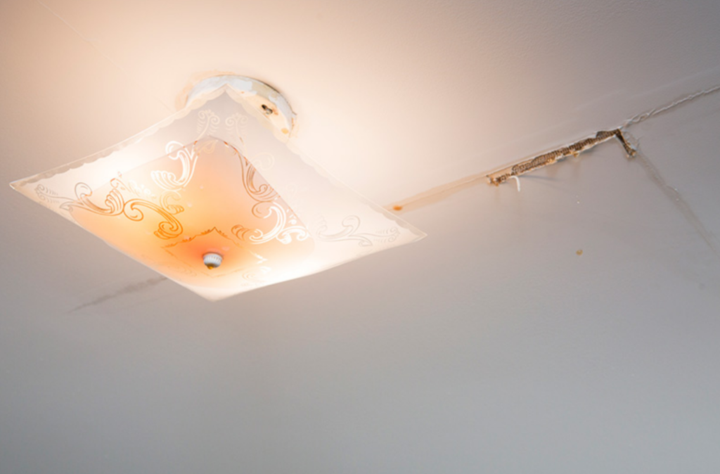 ceiling light burned out